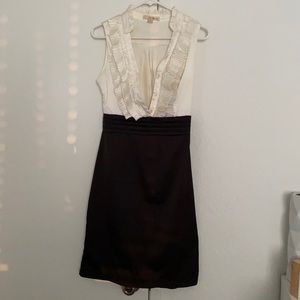 Forever 21 two-tone dress size small. Satin material Very elegant.